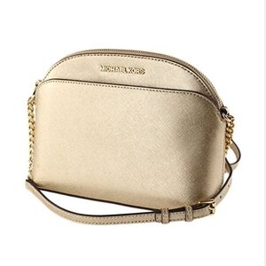 Michael Kors Gold Crossbody Bag